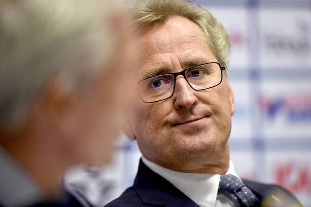 Fußball, PK Erik Hamren - Nationaltrainer Schweden 160201 Förbundskapten Erik Hamren under en presskonferens den 2 februari 2016 i Stockholm.  Copyright: JohannaxLundberg BB160201JL008