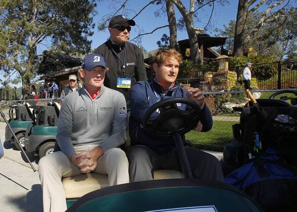 Golf, Brandt Snedeker gewinnt Farmers Insurance Open in San Diego Feb. 1, 2016 - San Diego, CA, USA - Brandt Snedeker, who didn t play on Monday, won the Farmers Insurance Open on Feb. 1, 2016 in San Diego, Calif. Snedeker finished before a weather delay on Sunday with a 6 under. Farmers Insurance Open - ZUMAm67_