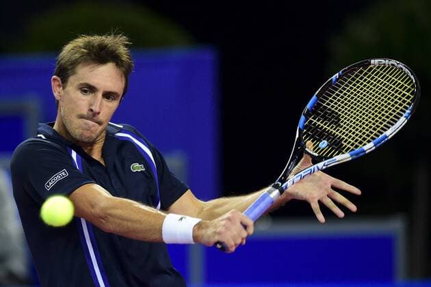 Tennis, ATP-Turnier in Montpellier Edouard Roger Vasselin (Fra) TENNIS : Open Sud de France 2106 - Montpellier - 01 02 2016 JBAutissier 