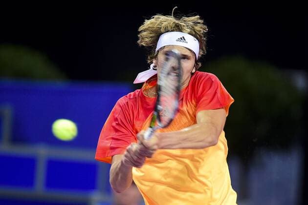 Alexander Zverev (ger) TENNIS : Open Sud de France 2106 - Montpellier - 01 02 2016 JBAutissier 