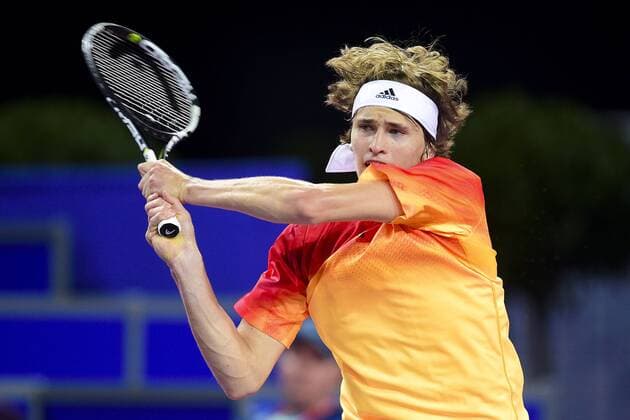 Alexander Zverev (ger) TENNIS : Open Sud de France 2106 - Montpellier - 01 02 2016 JBAutissier 