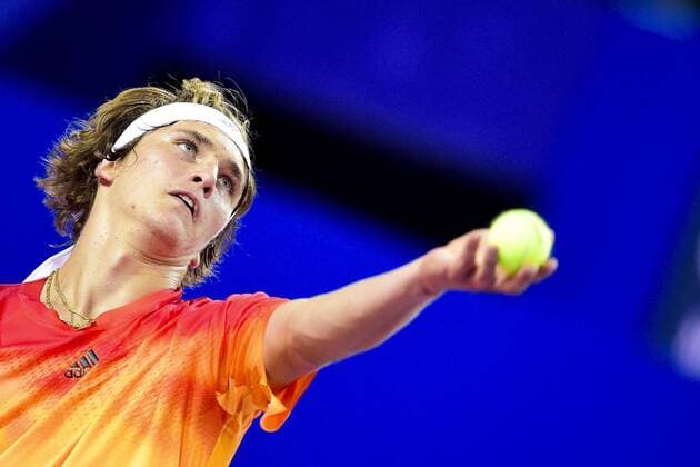Alexander Zverev (ger) TENNIS : Open Sud de France 2106 - Montpellier - 01 02 2016 JBAutissier 