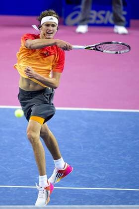 Tennis, ATP-Turnier in Montpellier Alexander Zverev (ger) TENNIS : Open Sud de France 2106 - Montpellier - 01 02 2016 JBAutissier 