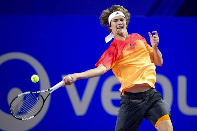 Alexander Zverev (ger) TENNIS : Open Sud de France 2106 - Montpellier - 01 02 2016 JBAutissier 