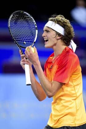 Tennis, ATP-Turnier in Montpellier Alexander Zverev (ger) TENNIS : Open Sud de France 2106 - Montpellier - 01 02 2016 JBAutissier 