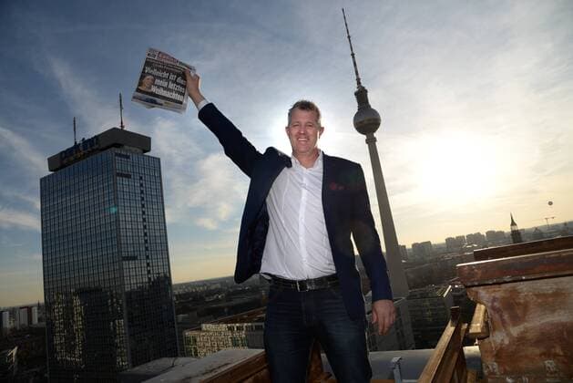 Volleyball, Fotoshooting mit Vital Heynen Vital Heynen ¨Volleyball-Bundestrainer - DVV -