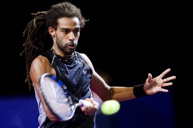 Dustin Brown (Ger) TENNIS : Open Sud de France 2016 - Montpellier - 02 02 2016 JBAutissier Panoramic 
