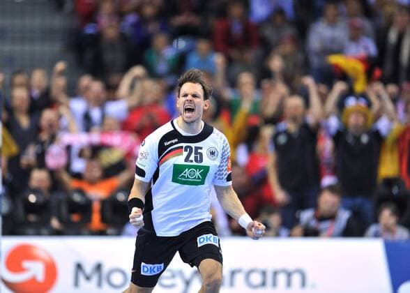 HAEFNER Kai Team Deutschland Handball Europameisterschaften 2016 in Polen Finale in Krakow Deutschland-Spanien am 31. Januar 2016 