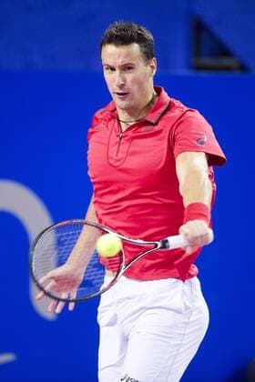 Kenny De Schepper (Fra) TENNIS : Open Sud de France 2016 - Montpellier - 03 02 2016 JBAutissier Panoramic 