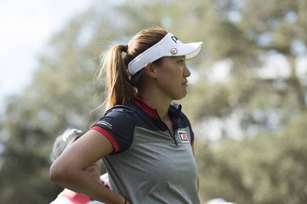 February 03, 2016: Annie Park on hole 2 during the first round of the Coates Golf Championship in Ocala, FL. (Photograph by Roy K. Miller Icon Sportswire) GOLF: FEB 03 LPGA Golf Damen - Coates Golf Championship - First Round Icon160203028 EDITORIAL USE ONLY