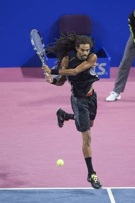 Tennis, ATP-Turnier in Montpellier DUSTIN BROWN (GER) TENNIS : Open Sud de France 2016 - Montpellier - 04 02 2016 JBAutissier Panoramic 