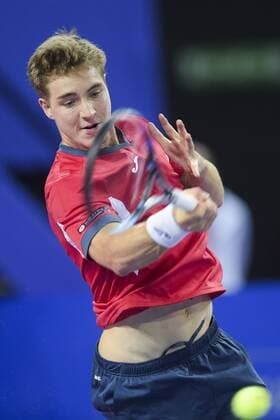 Tennis, ATP-Turnier in Montpellier Jan Lennard Struff (Ger) TENNIS : Open Sud de France 2016 - Montpellier - 04 02 2016 JBAutissier Panoramic 