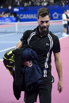 Tennis, ATP-Turnier in Montpellier Benoit Paire (fra) TENNIS : Open Sud de France 2016 - Montpellier - 04 02 2016 JBAutissier Panoramic 