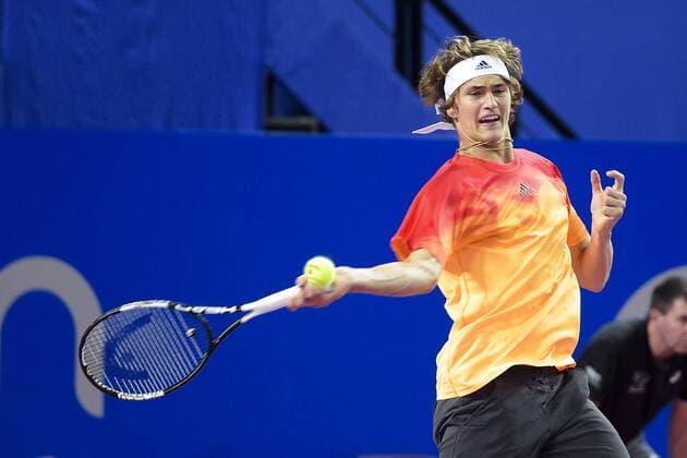 Alexander Zverev (ger) TENNIS : Open Sud de France 2016 - Montpellier - 05 02 2016 JBAutissier Panoramic 