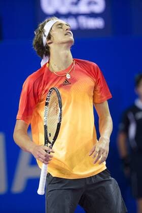 Alexander Zverev (ger) TENNIS : Open Sud de France 2016 - Montpellier - 05 02 2016 JBAutissier Panoramic 