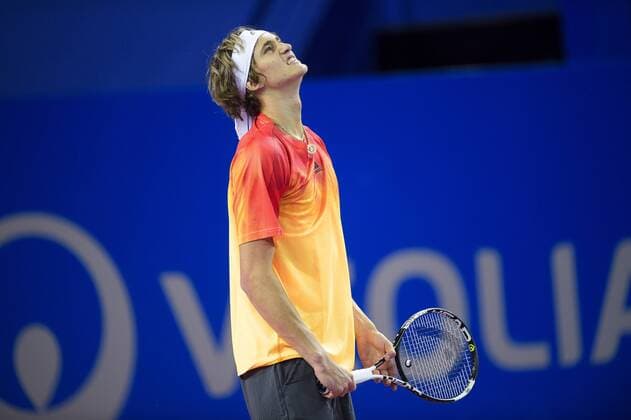 Alexander Zverev (ger) TENNIS : Open Sud de France 2016 - Montpellier - 05 02 2016 JBAutissier Panoramic 