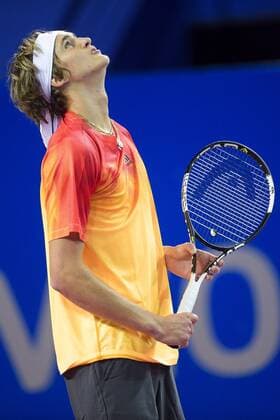 Alexander Zverev (ger) TENNIS : Open Sud de France 2016 - Montpellier - 05 02 2016 JBAutissier Panoramic 
