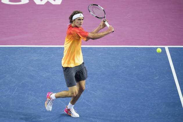 Alexander Zverev (ger) TENNIS : Open Sud de France 2016 - Montpellier - 05 02 2016 JBAutissier Panoramic 