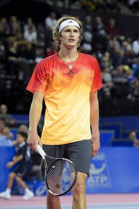 Alexander Zverev (ger) TENNIS : Open Sud de France 2016 - Montpellier - 05 02 2016 JBAutissier Panoramic 