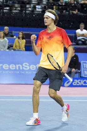 Alexander Zverev (ger) TENNIS : Open Sud de France 2016 - Montpellier - 05 02 2016 JBAutissier Panoramic 