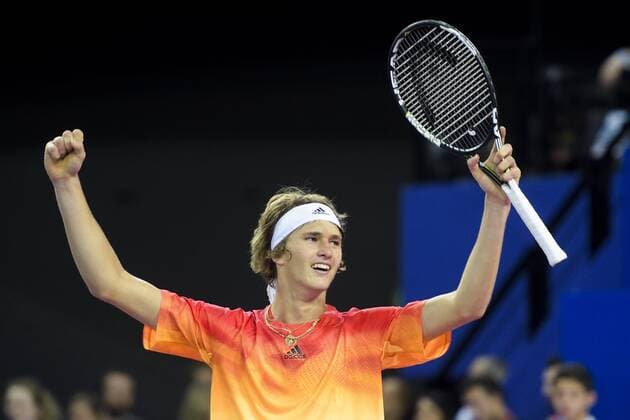 Alexander Zverev (ger) TENNIS : Open Sud de France 2016 - Montpellier - 05 02 2016 JBAutissier Panoramic 