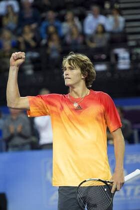 Alexander Zverev (ger) TENNIS : Open Sud de France 2016 - Montpellier - 05 02 2016 JBAutissier Panoramic 