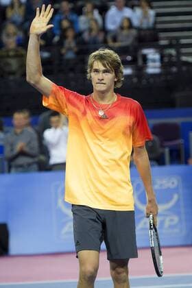 Alexander Zverev (ger) TENNIS : Open Sud de France 2016 - Montpellier - 05 02 2016 JBAutissier Panoramic 