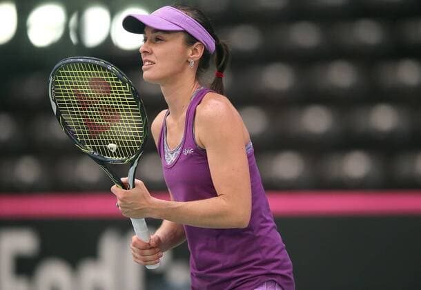 Training Martina Hingis (Schweiz)