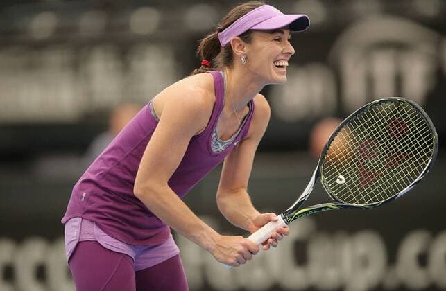 Training Martina Hingis (Schweiz)