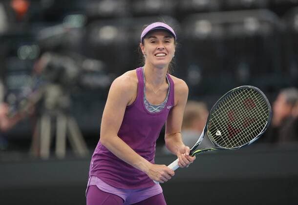 Bilder des Tages - SPORT Training Martina Hingis (Schweiz)