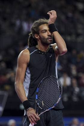 Dustin Brown (ger) TENNIS : Open Sud de France 2016 - Montpellier - 05 02 2016 JBAutissier 