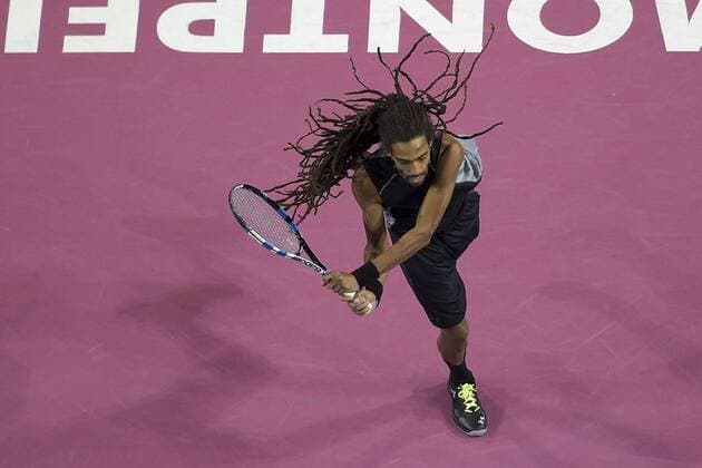 Dustin Brown (ger) TENNIS : Open Sud de France 2016 - Montpellier - 06 02 2016 JBAutissier Panoramic 