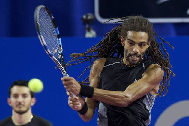 Dustin Brown (ger) TENNIS : Open Sud de France 2016 - Montpellier - 06 02 2016 JBAutissier Panoramic 