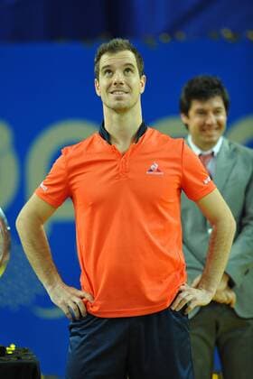 Richard Gasquet (Fra) def Paul Henri Mathieu (Fra) TENNIS : Tournoi de Montpellier 2016 - 07 02 2016 TennisMagazinex 