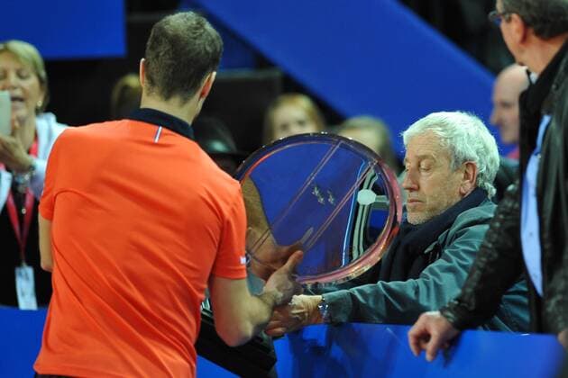 Richard Gasquet (Fra) def Paul Henri Mathieu (Fra) TENNIS : Tournoi de Montpellier 2016 - 07 02 2016 TennisMagazinex 