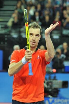 Richard Gasquet (Fra) def Paul Henri Mathieu (Fra) TENNIS : Tournoi de Montpellier 2016 - 07 02 2016 TennisMagazinex 