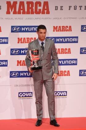 Cristiano Ronaldo en los Premios Marca en Madrid. 588  - ZUMA