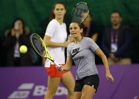 St.Peterburg ladies trophy 2016. Roberta VINCI, Natalia VIKHLYANTSEVA - Kids masterclass.