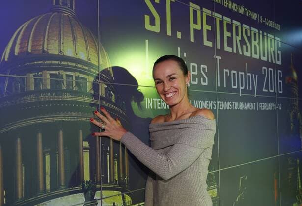 Themen der Woche - Sport Bilder des Tages - SPORT St.Peterburg ladies trophy 2016. party players. MARTINA HINGIS (SUI).