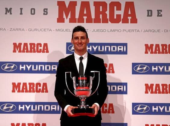 Marca Awards show at Teatro Goya in Madrid. In this picture, Aritz Aduriz. xBEATRIZxGUZMÃNx 