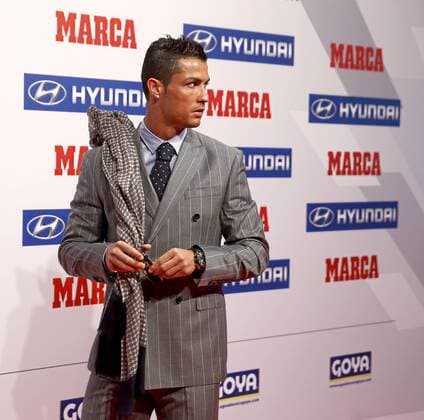 Marca Awards show at Teatro Goya in Madrid. In this picture, Cristiano Ronaldo. xJOSExA.xGARCIAx 