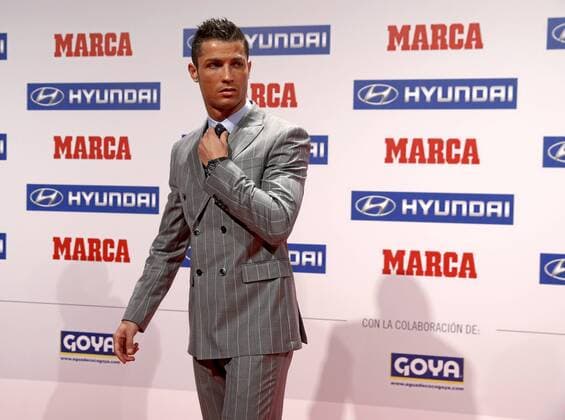 Marca Awards show at Teatro Goya in Madrid. In this picture, Cristiano Ronaldo. xJOSExA.xGARCIAx 