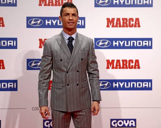 Marca Awards show at Teatro Goya in Madrid. In this picture, Cristiano Ronaldo. xJOSExA.xGARCIAx 