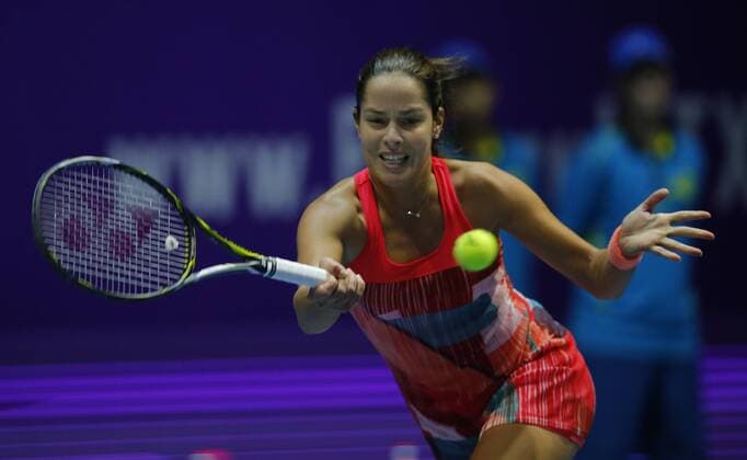 Tennis, WTA-Turnier in St. Petersburg, Ana Ivanovic St.Peterburg ladies trophy 2016. GASPARYAN M. (RUS)-IVANOVIC A. (SRB).