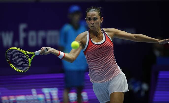 St.Peterburg - Tennis, ladies trophy 2016. WICKMAYER, Yanina (BEL) vs. VINCI, Roberta (ITA).