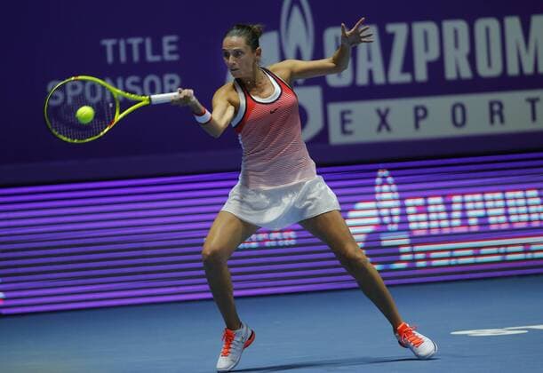 St.Peterburg - Tennis, ladies trophy 2016. WICKMAYER, Yanina (BEL) vs. VINCI, Roberta (ITA).