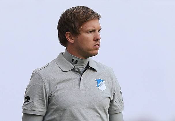 U19 Trainer Julian Nagelsmann (TSG Hoffenheim) Deutsche Meisterschaft A-Junioren Bundesliga Saison 2014-2015 RB Leipzig U19 - TSG Hoffenheim U19 Trainer Julian Nagelsmann (TSG Hoffenheim)