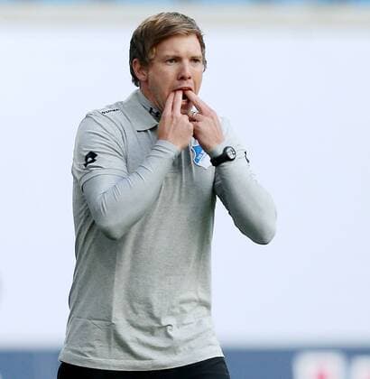 U19 Trainer Julian Nagelsmann (TSG Hoffenheim) Deutsche Meisterschaft A-Junioren Bundesliga Saison 2014-2015 RB Leipzig U19 - TSG Hoffenheim U19 Trainer Julian Nagelsmann (TSG Hoffenheim)