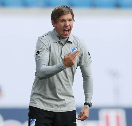 U19 Trainer Julian Nagelsmann (TSG Hoffenheim) Deutsche Meisterschaft A-Junioren Bundesliga Saison 2014-2015 RB Leipzig U19 - TSG Hoffenheim U19 Trainer Julian Nagelsmann (TSG Hoffenheim)