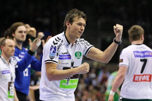 Trainer Christian Prokop (SC DHfK Leipzig) - Handball Bundesliga Saison 2015-2016 Punktspiel SC Magdeburg vs. SC DHfK Leipzig in der GETEC Arena in Magdeburg - Deutschland, Handball, Mann, Maenner,10.02.2016